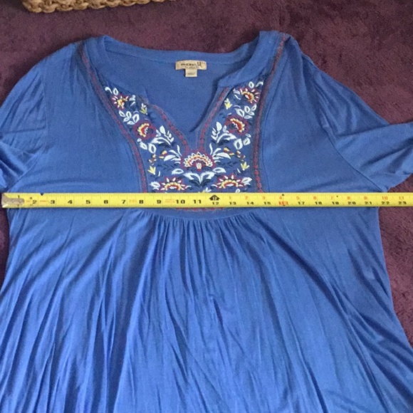 NWT Live & Let Live Beautiful Smocked Tunic Top - Picture 11 of 16